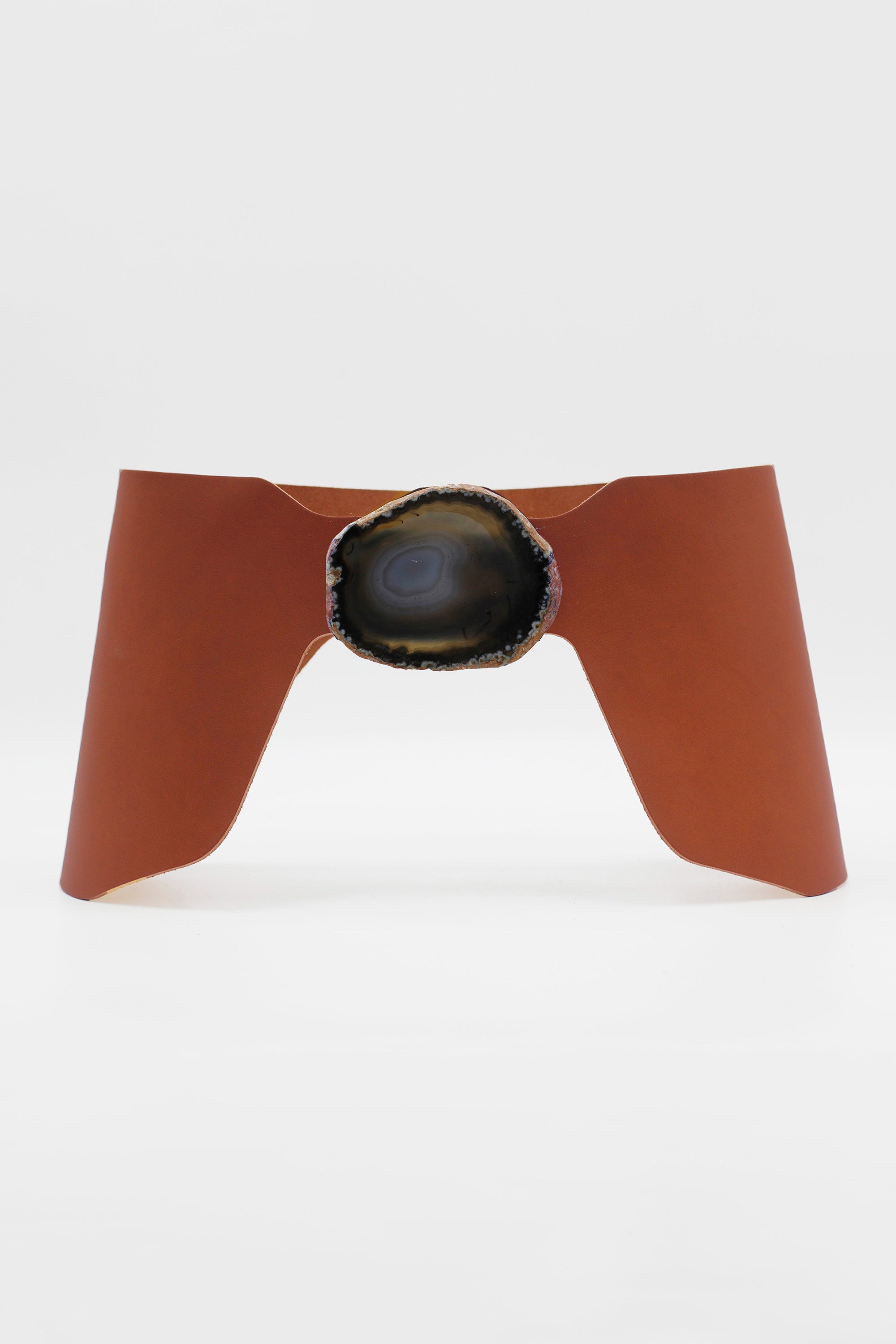 Caleta Camel Natural Agate Belt