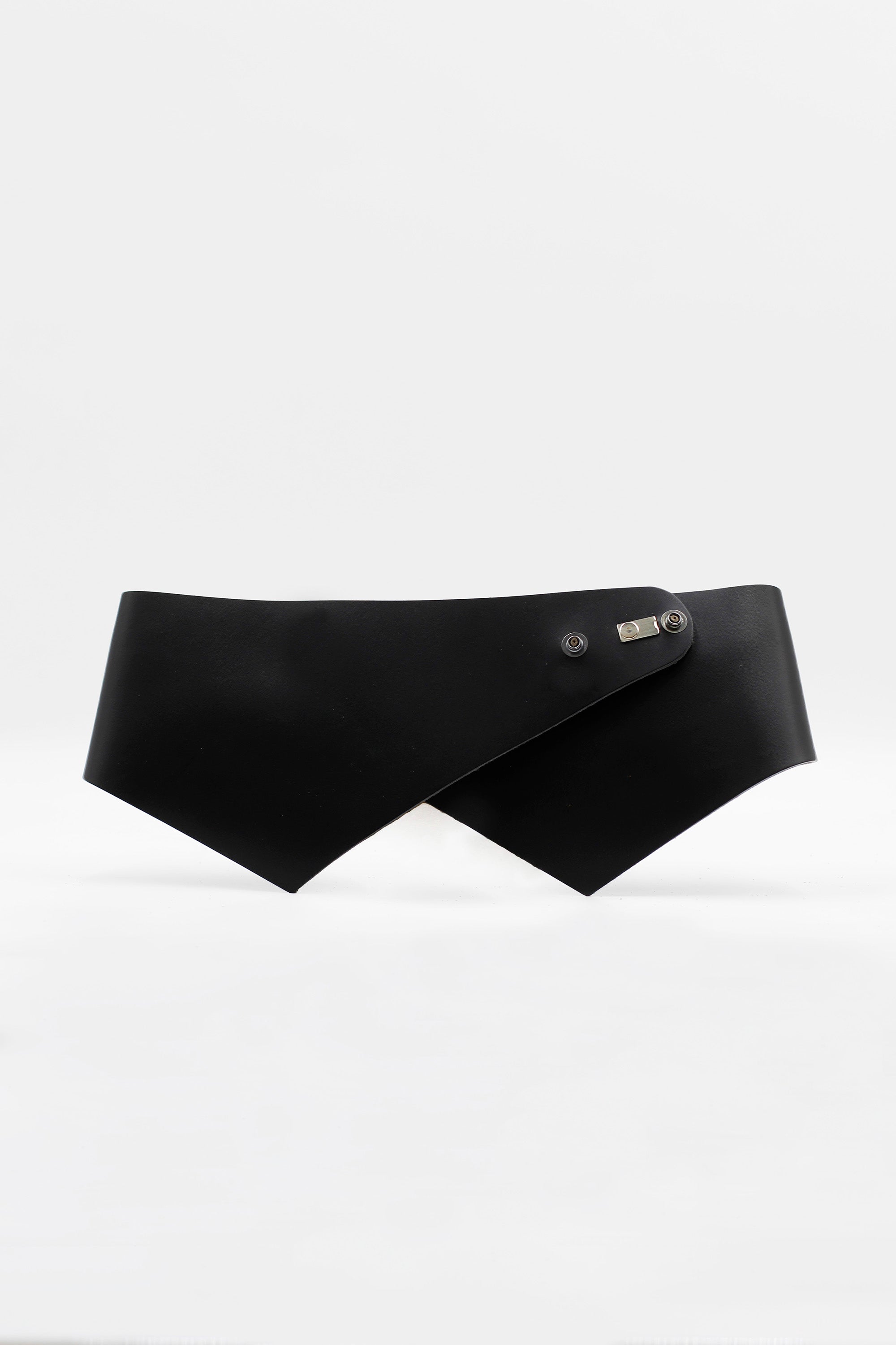 Natural Agate Black Falla Belt