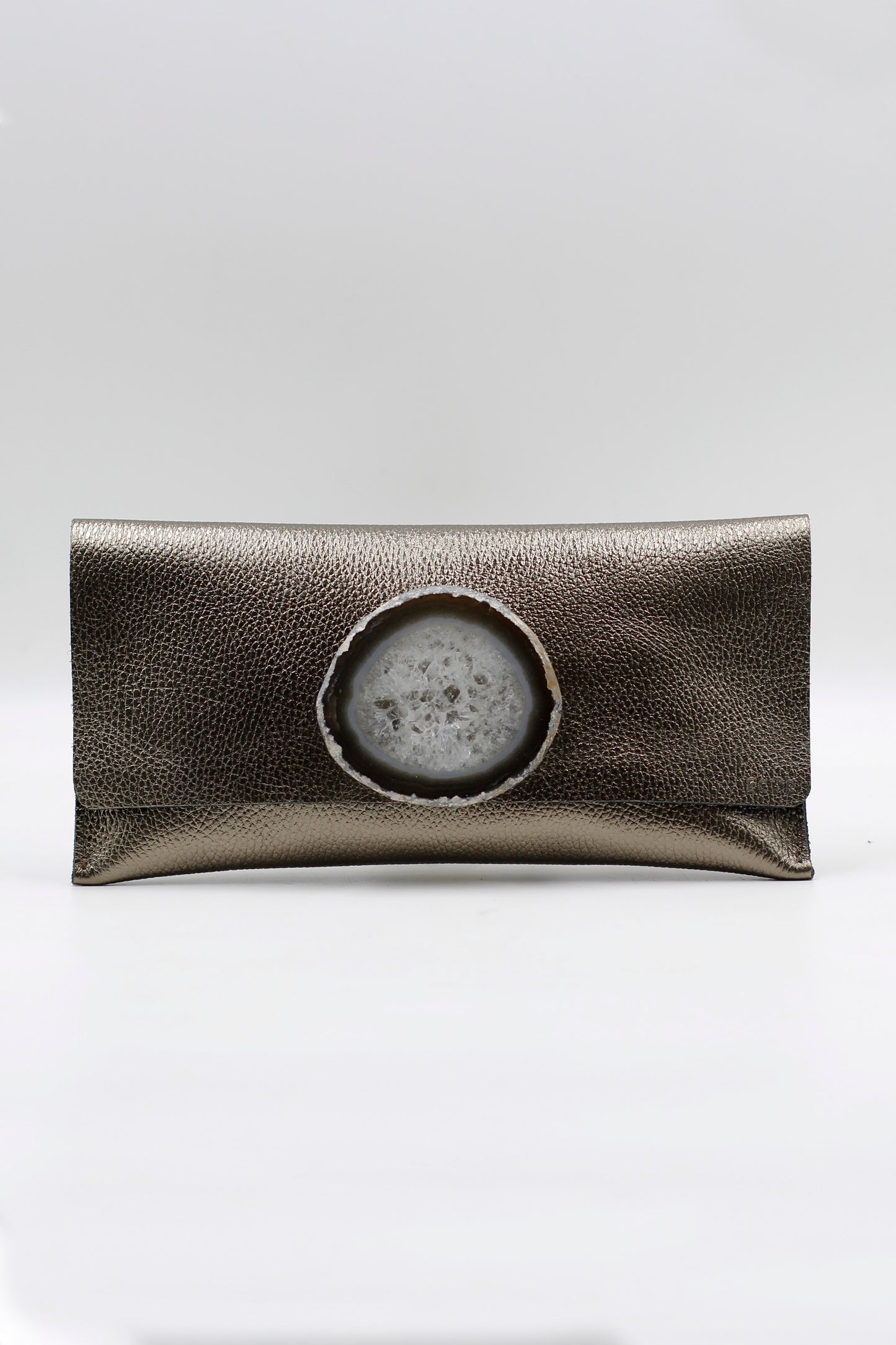 Cartera Maxi Bronce Ágata Natural