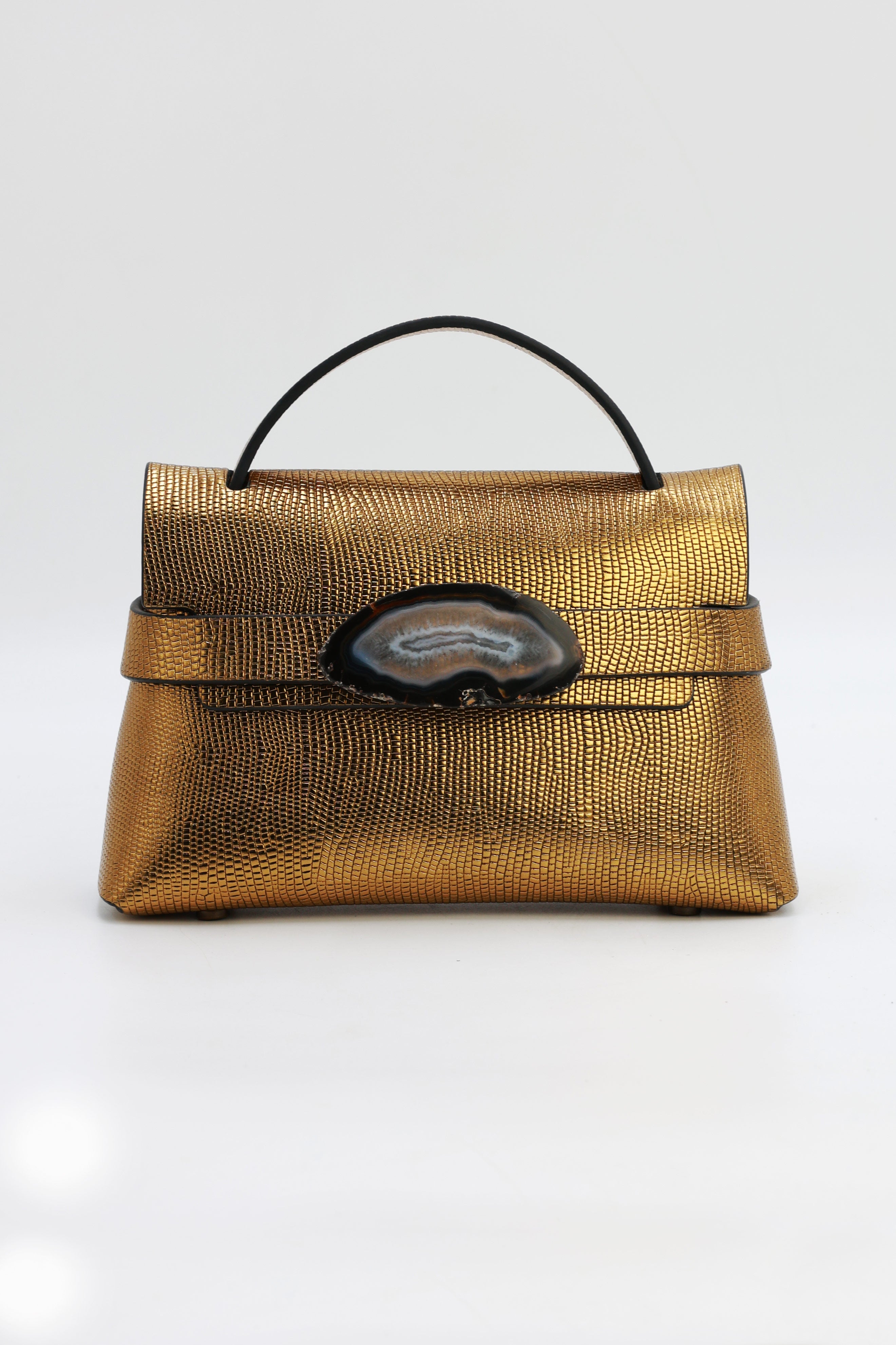 Bolso Ona Dorado Agata Natural