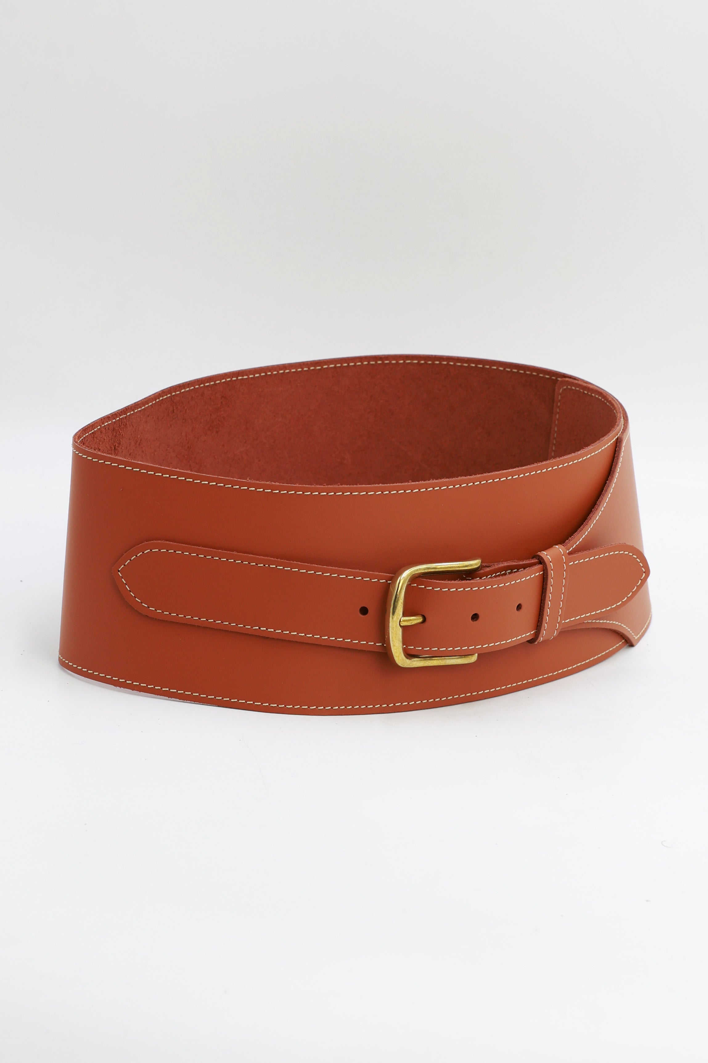 Caleta Camel Natural Agate Belt