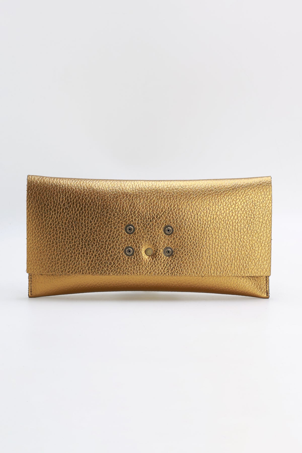 Cartera Maxi Grabado Oro