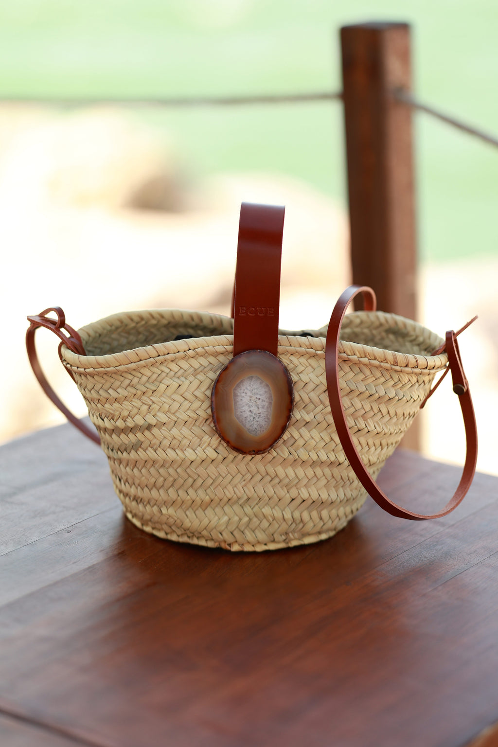 Cesta Zoe Camel Ágata Natural