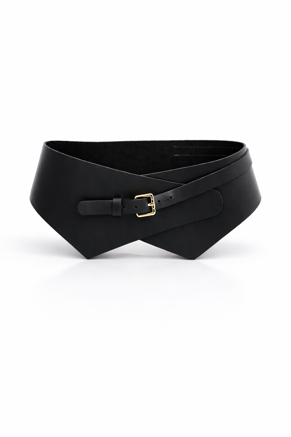 Cinturón Falla Con Hebilla Negro