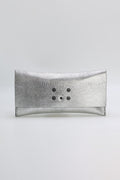 Cartera Maxi Grabado Plata