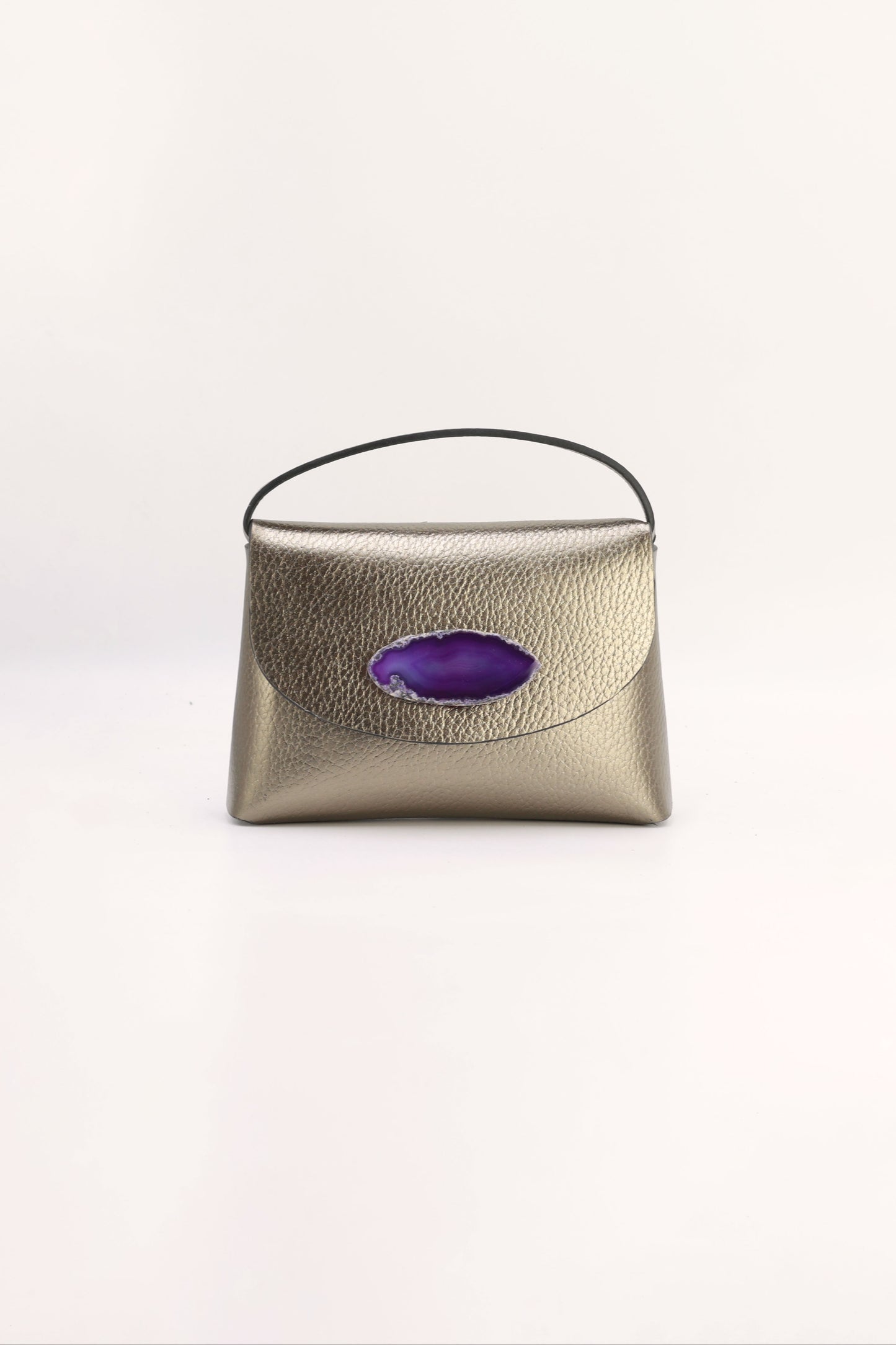 Bolso Ori Bronce Ágata Morada