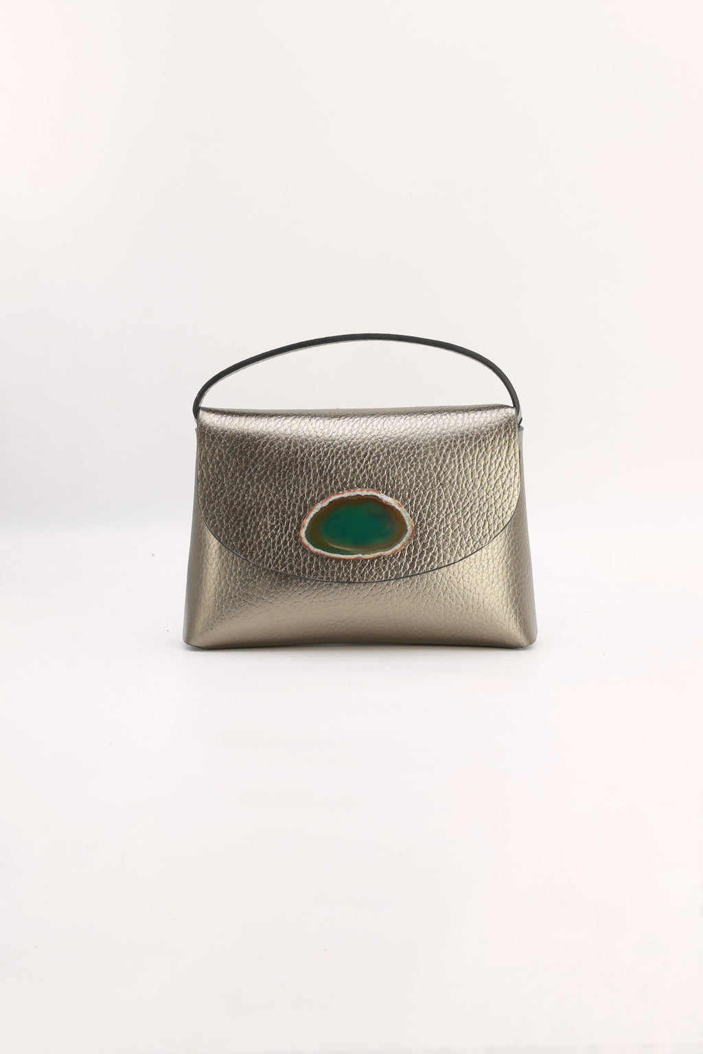 Bolso Ori Bronce Ágata Verde
