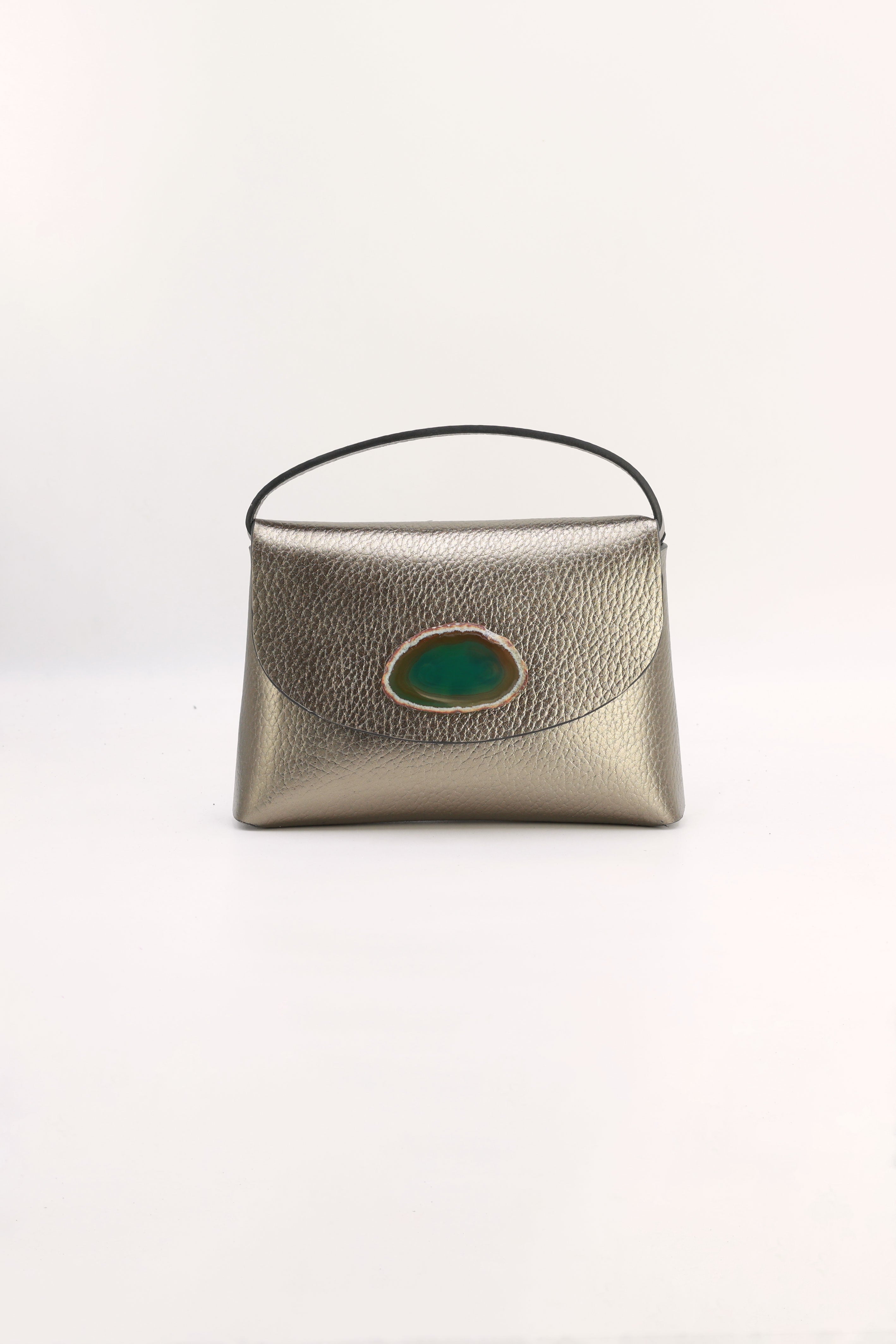 Bolso Ori Bronce Ágata Verde