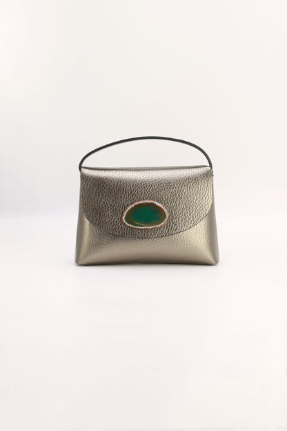 Bolso Ori Bronce Ágata Verde