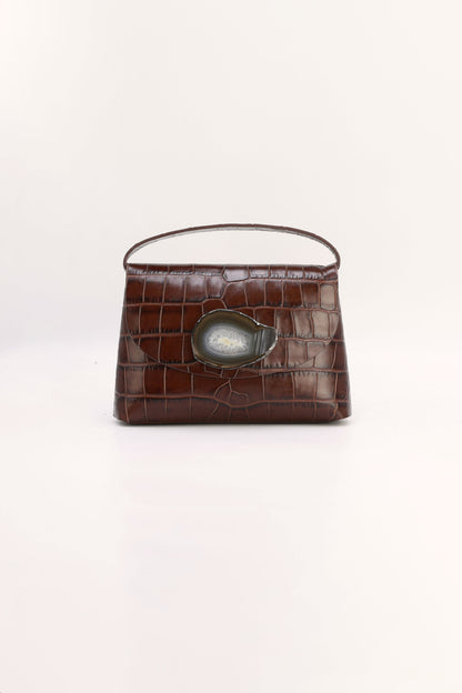 Bolso Ori Coco Marrón Ágata Natural