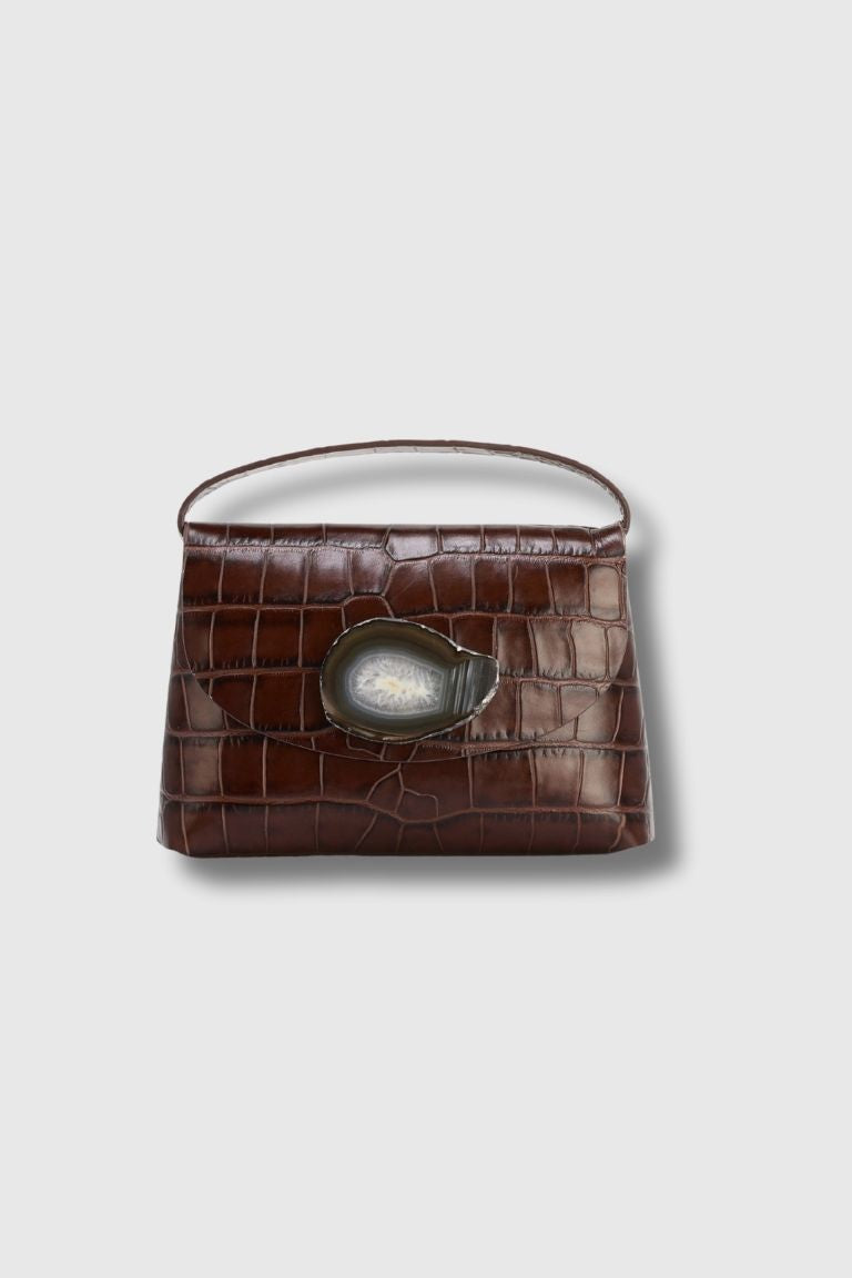 Bolso Ori Coco Marrón Ágata Natural