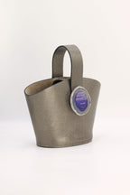 Bolso Zoe Grabado Plomo Ágata Morada
