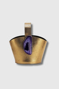 Bolso Zoe Grabado Dorado Ágata Morada
