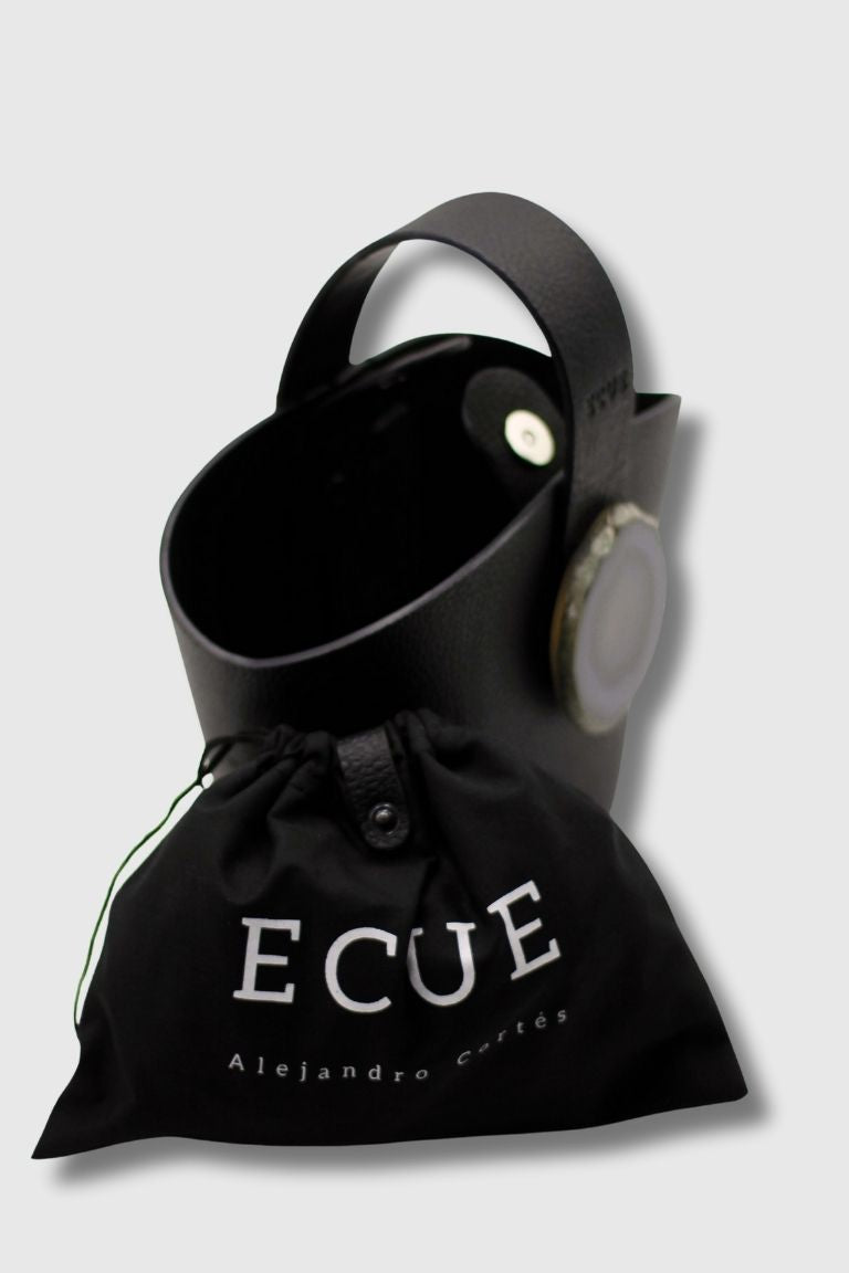 Bolso Zoe Negro Ágata Verde