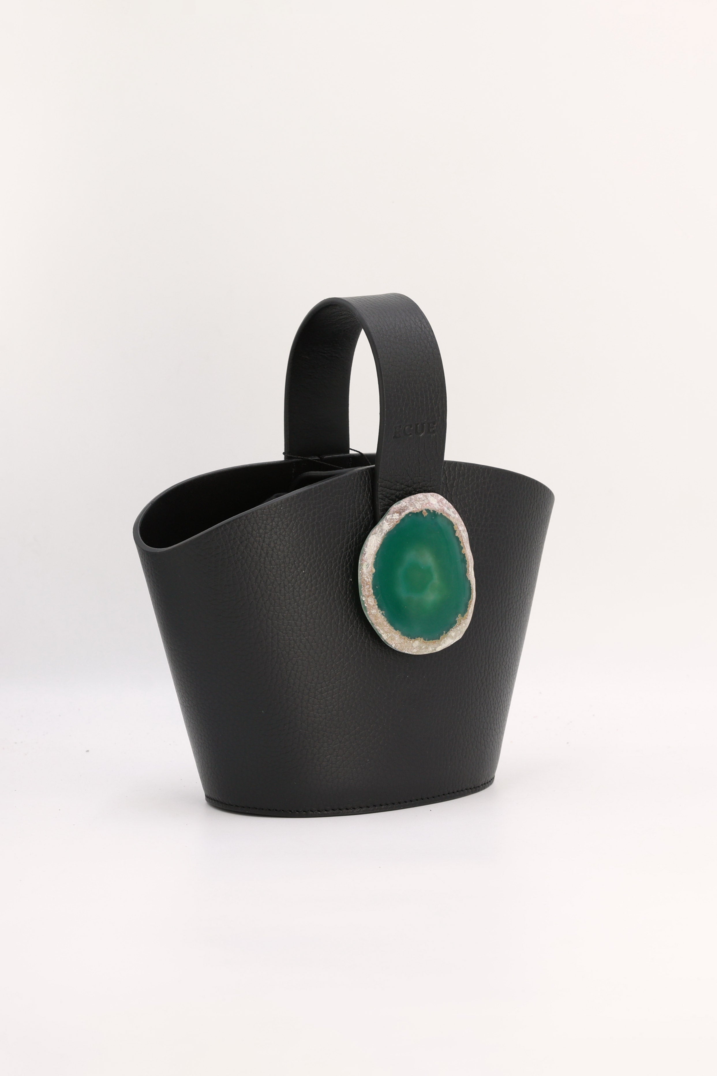 Bolso Zoe Negro Ágata Verde