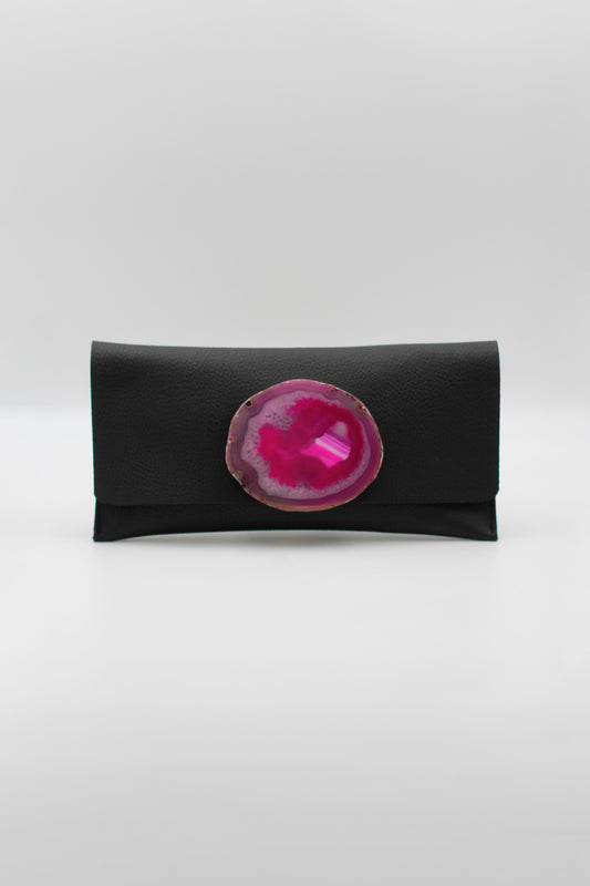 Cartera Maxi Negra - Ágata Rosa