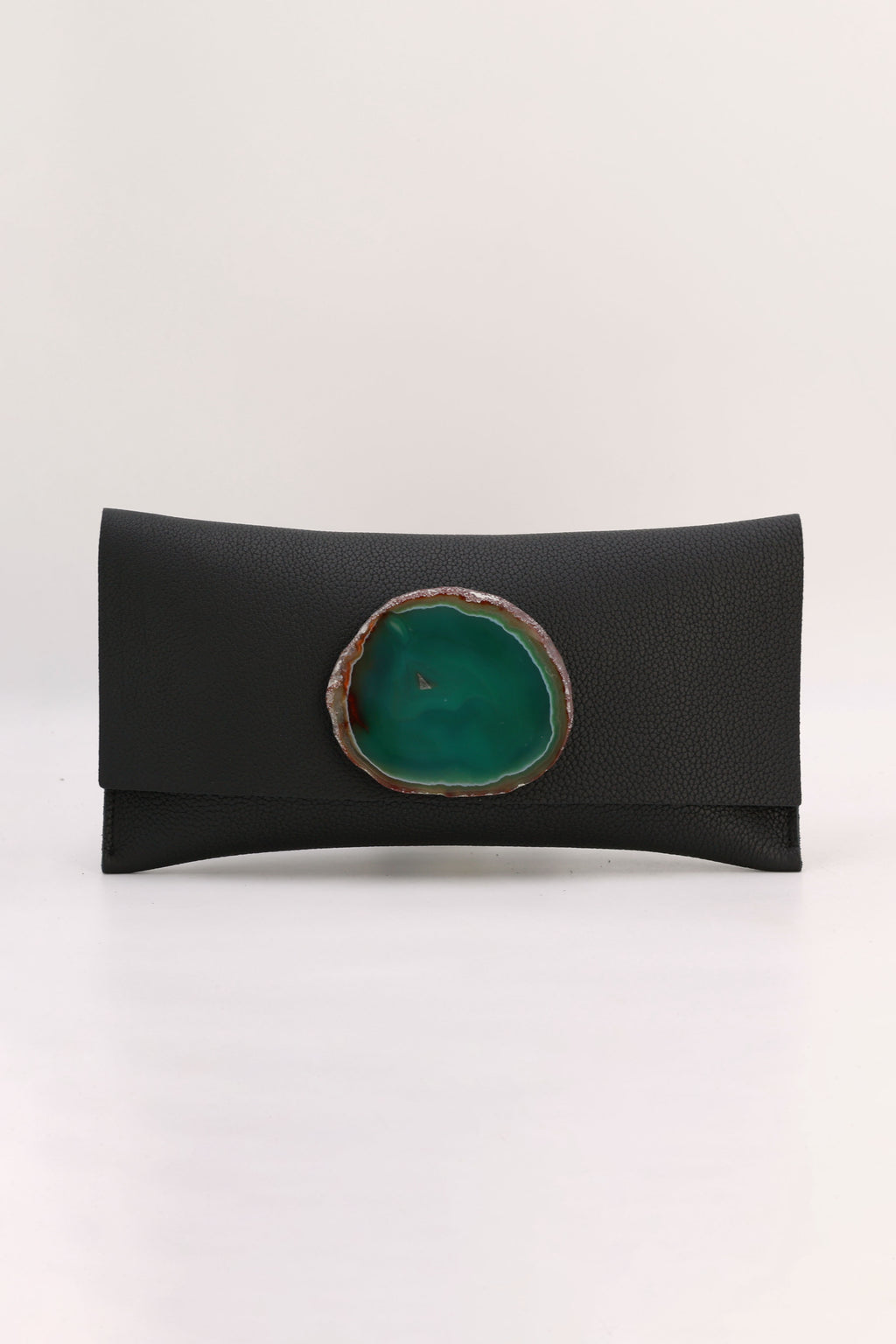 Cartera Maxi Negra Ágata Verde