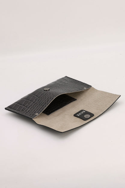 Cartera Maxi Premium Coco Gris Ágata Natural