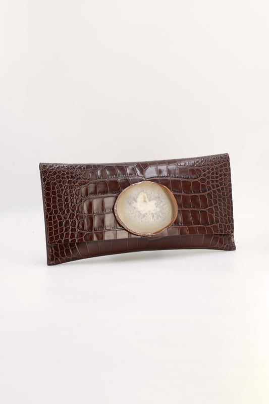 Cartera Maxi Premium Coco Marrón Ágata Natural