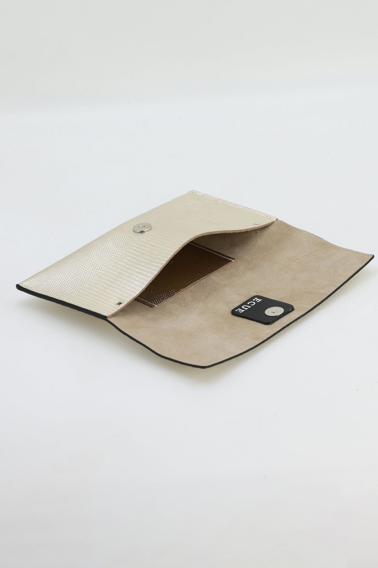 Cartera Mini Premium Grabado Dorado Claro Ágata Natrual