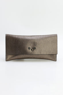 Cartera Mini Premium Grabado Plomo