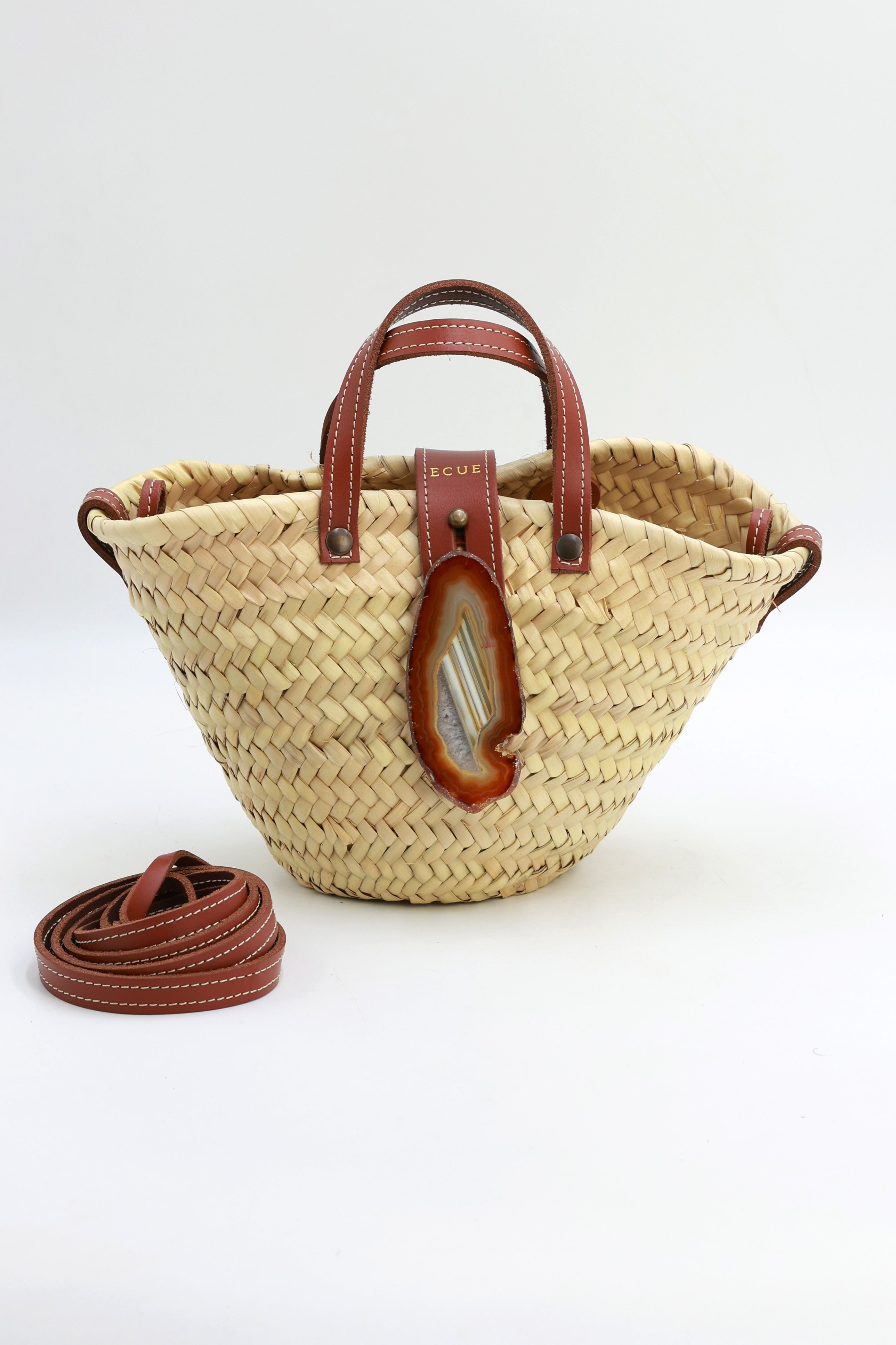 Cesta Leo Camel Ágata Natural