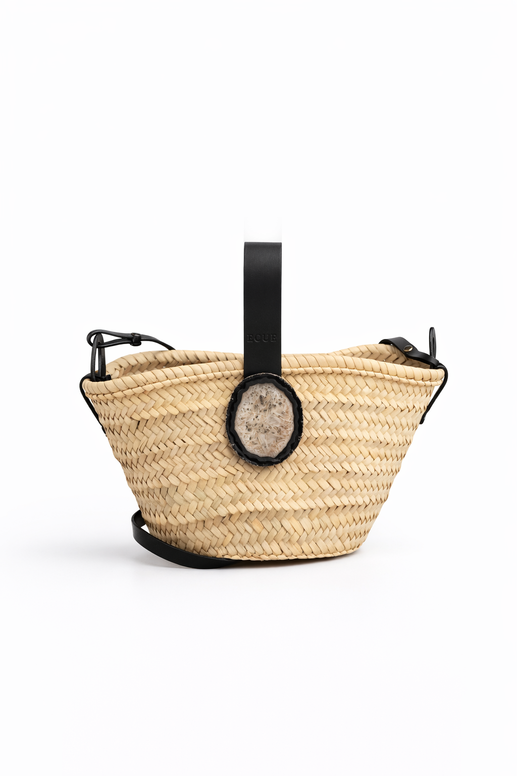 Cesta Zoe Negra Ágata Natural