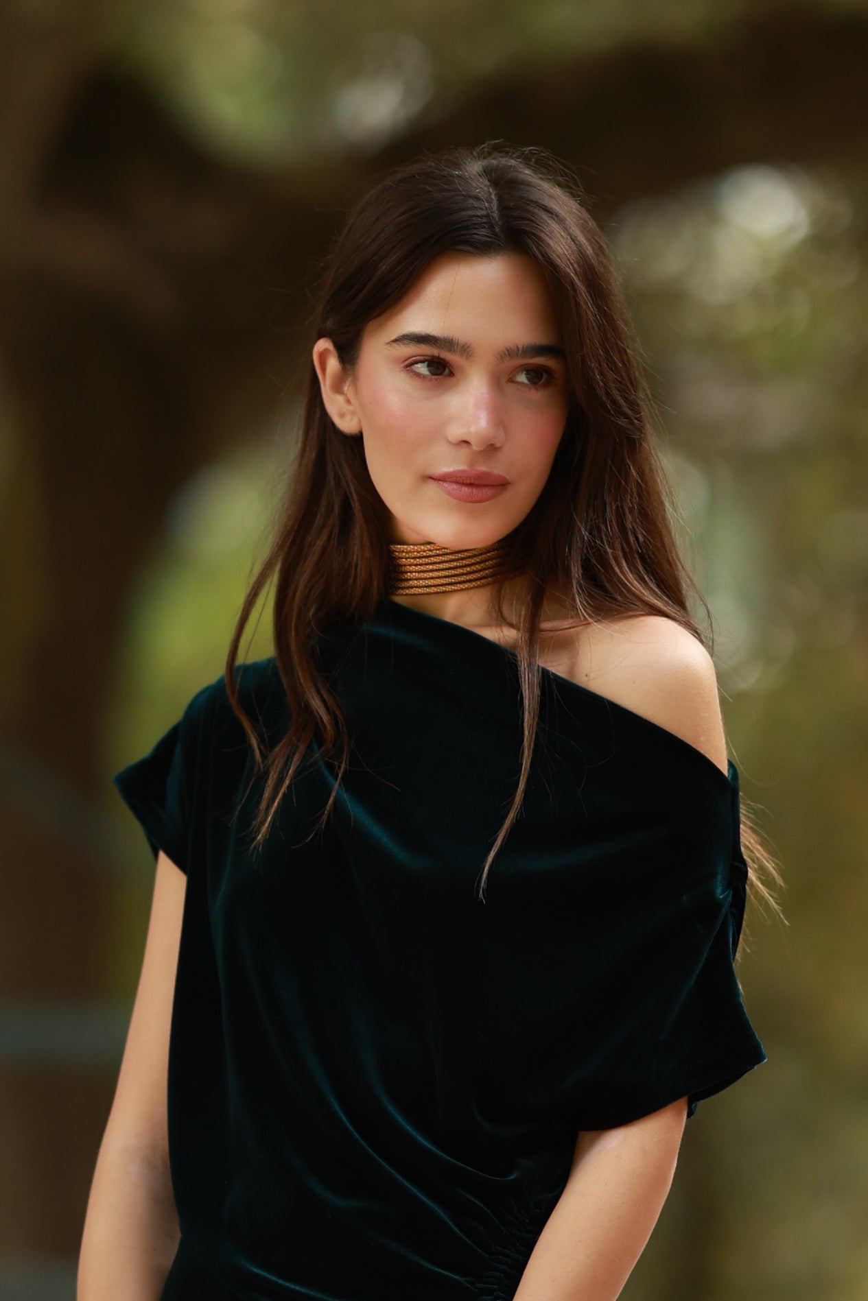 Choker Kai Dorado Grabado