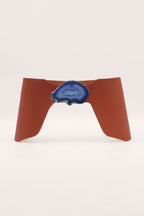 Caleta Camel Green Agate Belt