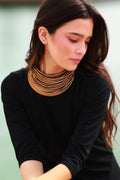 Collar Coa Large Dorado