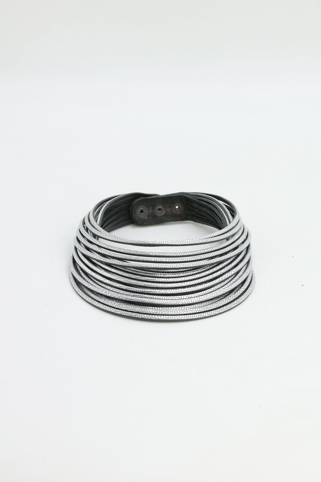 Collar Coa Large Plateado