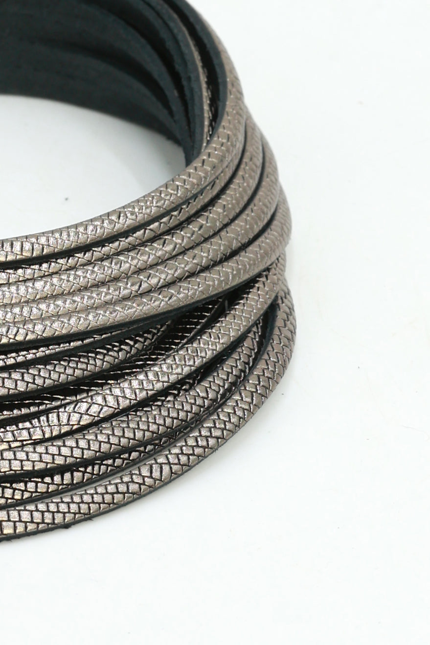 Collar Coa Medium Plomo