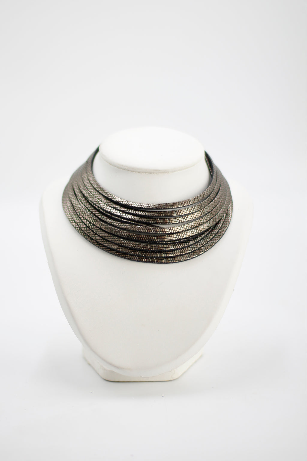 Collar Coa Small Plomo