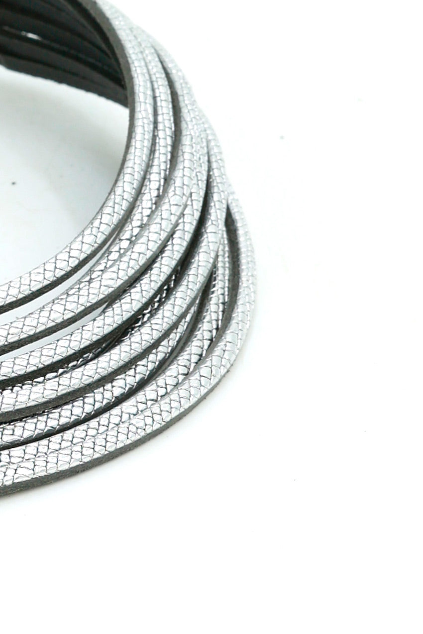 Collar Coa Small Plateado