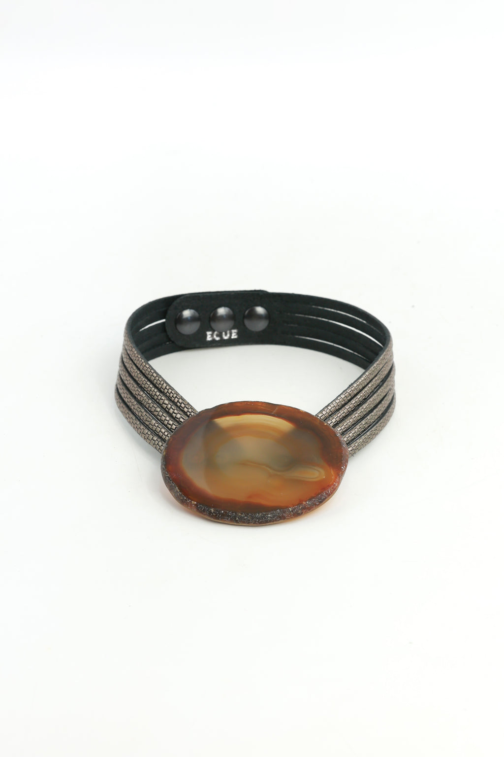 Collar Isi Plomo con Ágata