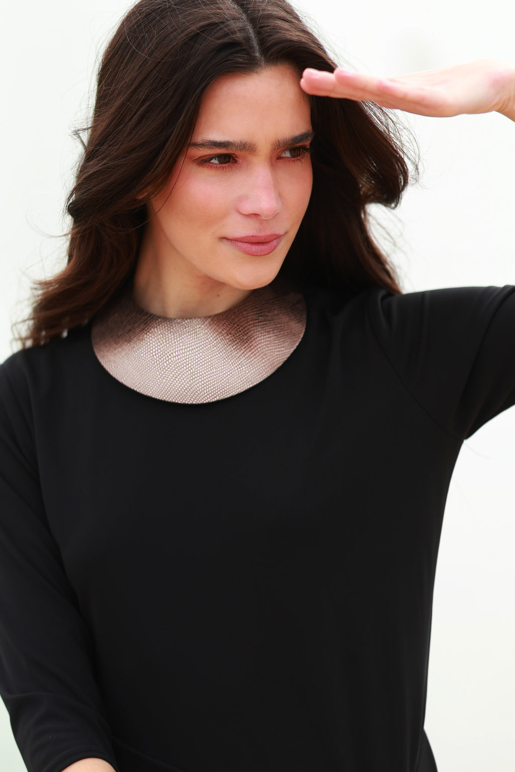 Collar Luz Plomo