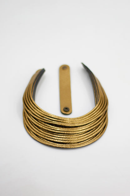 Collar Coa Large Dorado