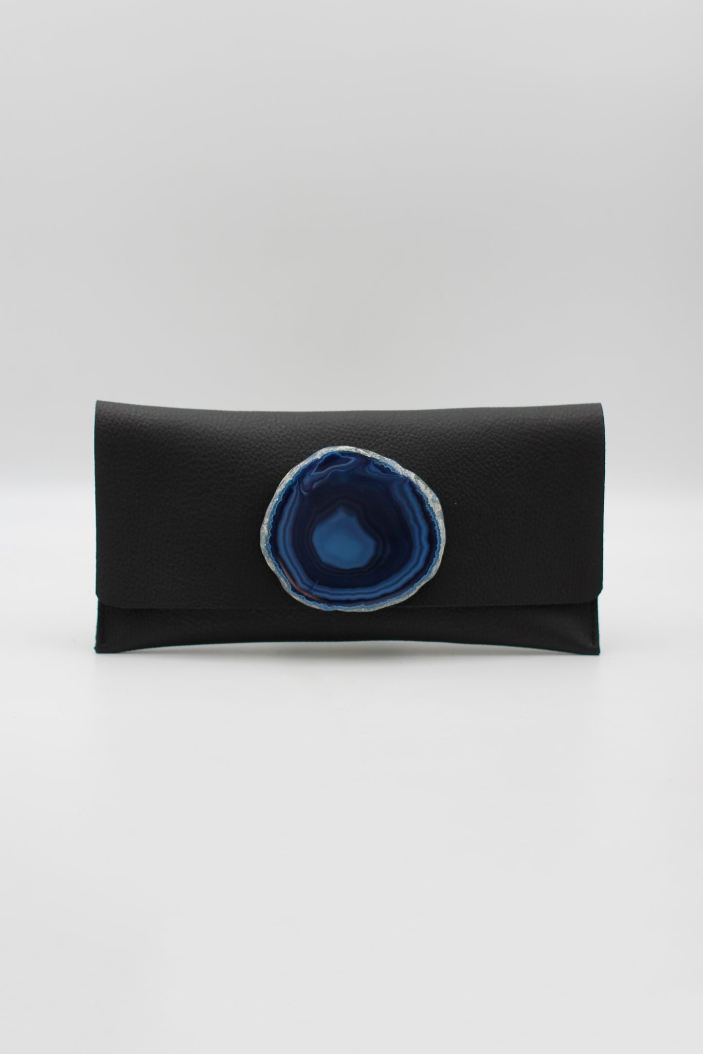 Cartera Maxi Negra - Ágata Azul