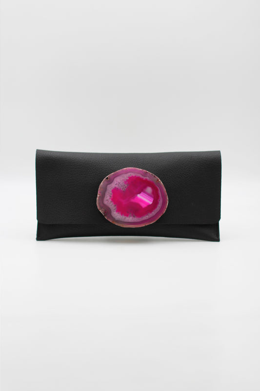 Cartera Maxi Negra - Ágata Rosa