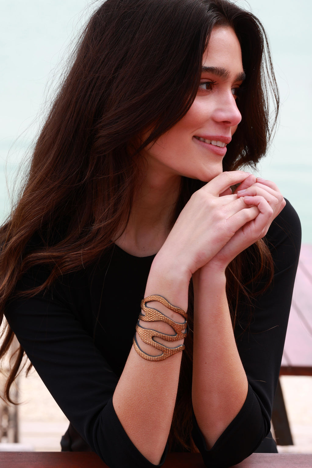 Pulsera Mar Dorada