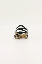 Pulsera Mar Grabada Dorada