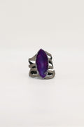 Pulsera Mar Plomo Ágata Morada