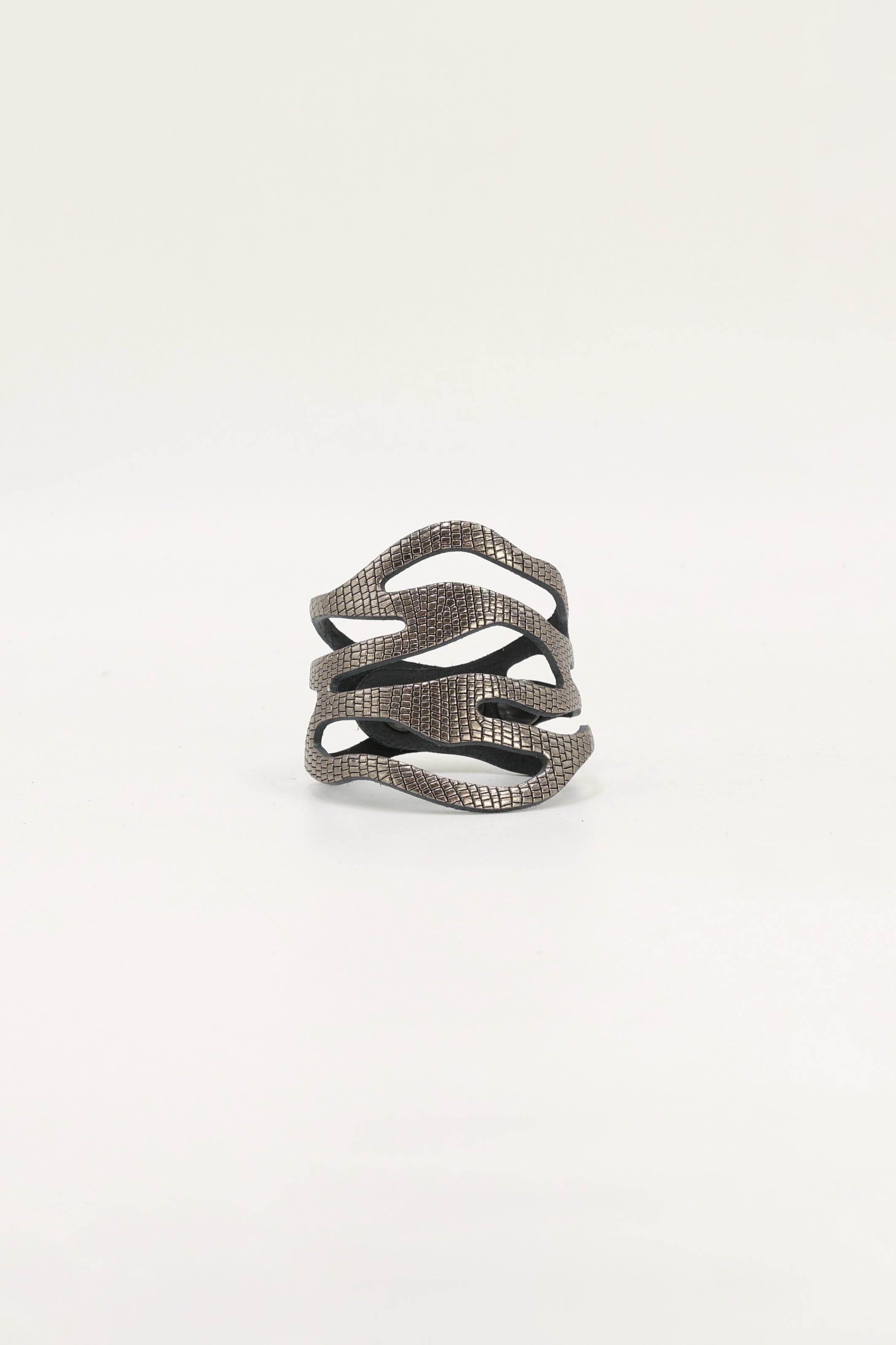 Pulsera Mar Grabada Plomo