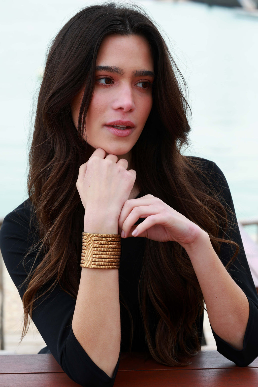 Pulsera Nía Dorada