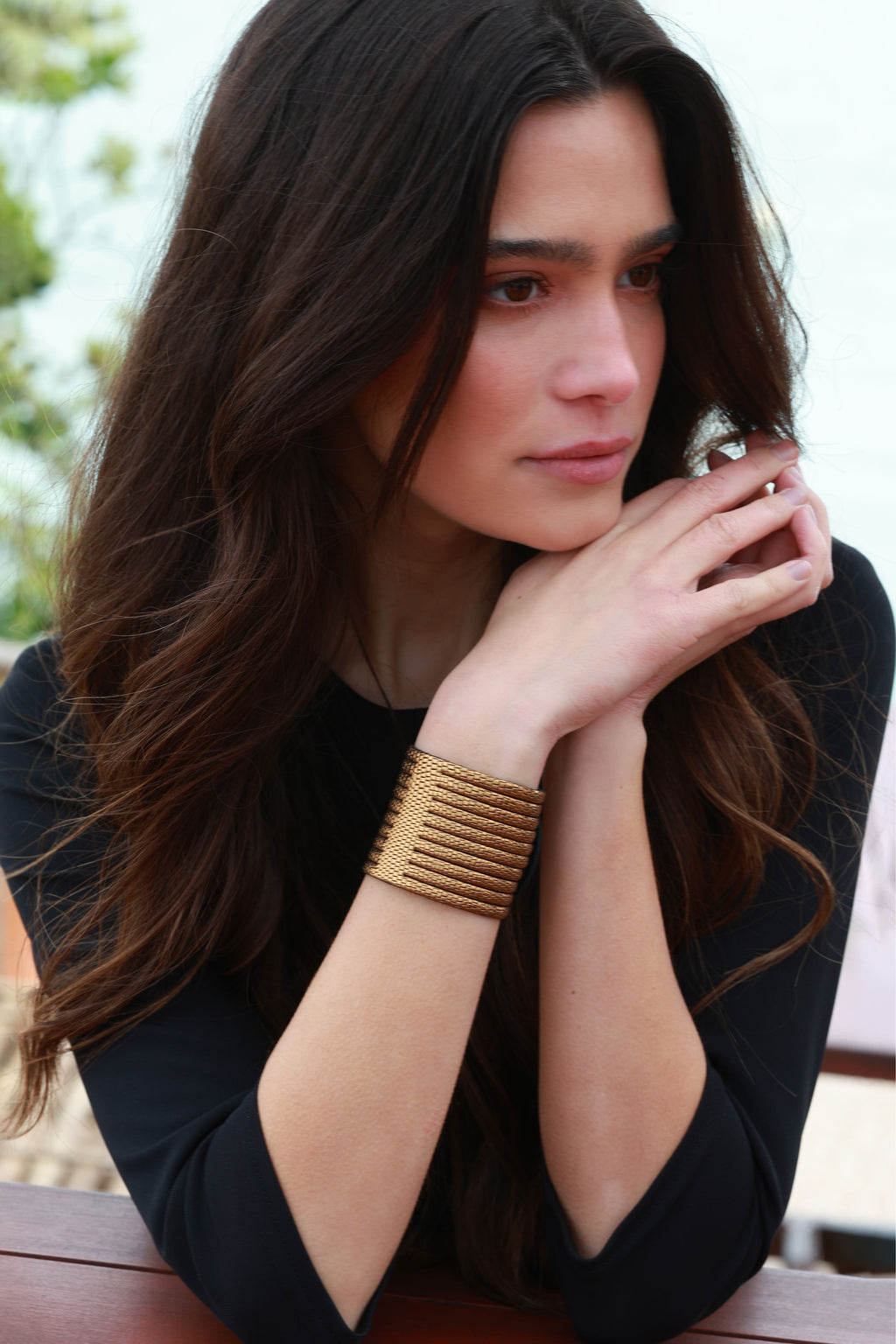 Pulsera Nía Dorada