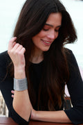 Pulsera Nía Plateada