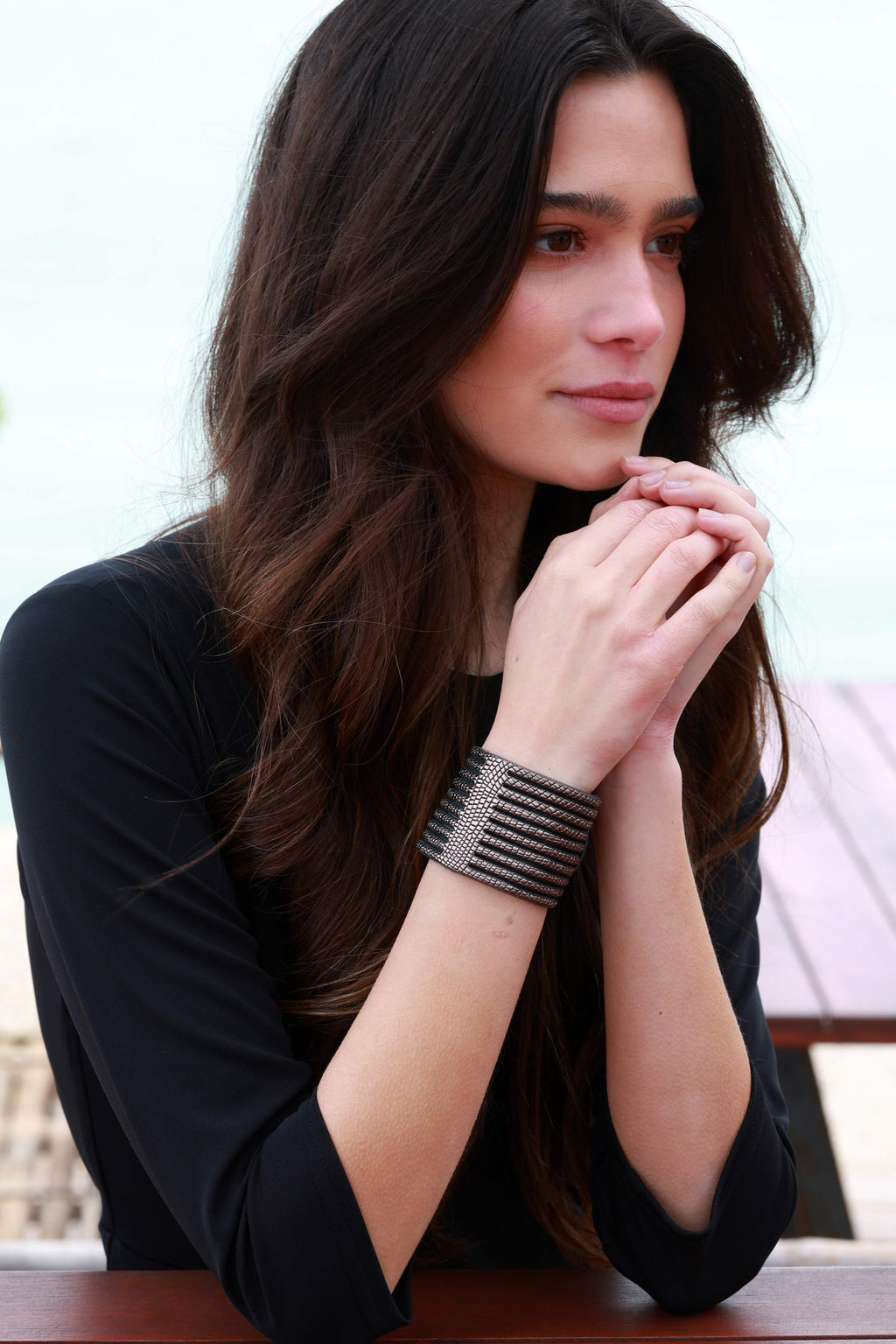 Pulsera Nía Plomo