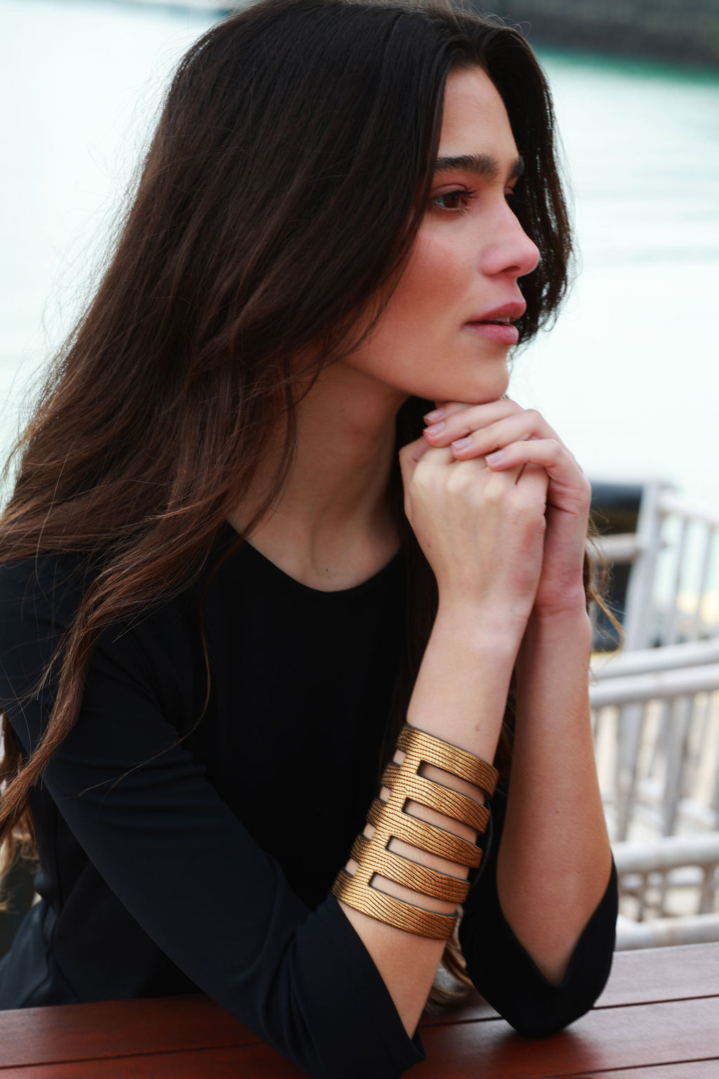 Brazalete Sol Dorado