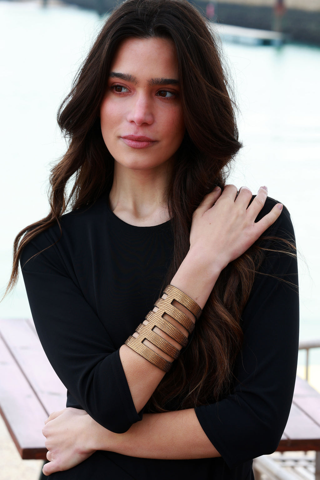 Brazalete Sol Dorado