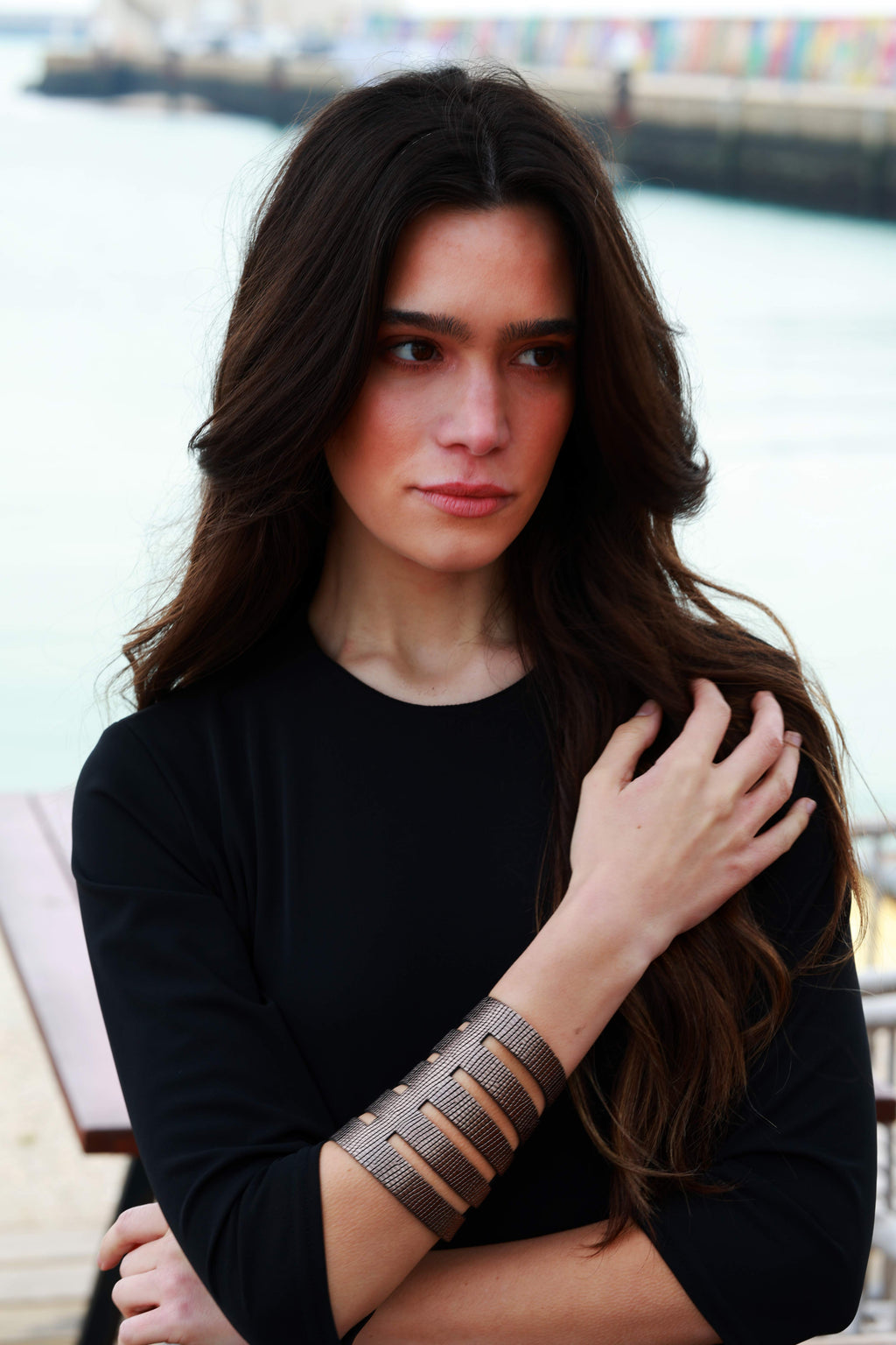 Brazalete Sol Plomo